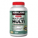커클랜드 시그니처 어덜트 50+ 머츄어 멀티비타민 미네랄 400정 Kirkland Mature Adults 50+ Multi Vitamins Minerals 400tabs