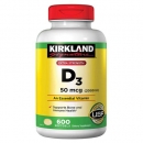 커클랜드 비타민 D3 2000 IU (600소프트젤), Kirkland Signature Vitamin D3 2000 IU 600Sgels