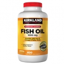 커클랜드 피쉬오일 오메가3 (400소프트젤), Kirkland Fish Oil Concentrate 1000mg 400Sgels