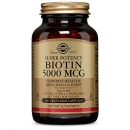솔가 비오틴 5000 (100베지캡슐),  Solgar Biotin 5000mcg 100Vcaps