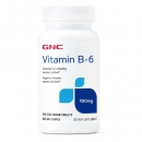 비타민 B6 100mg (100타블렛), GNC Vitamin B6 100mg 100tabs