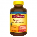 네이처 메이드 슈퍼 C 컴플렉스 (200 타블렛), Nature made Super C with Vitamin D3 and Zinc, 200 Tablets