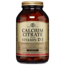 솔가 칼슘 구연산 위드 비타민 D3 240정, Solgar Calcium Citrate with Vitamin D3 Tablets (240 Tablets)