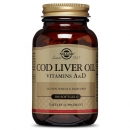 솔가 코드리버 오일 비타민 A D (100 소프트젤), Solgar Cod Liver Oil Softgels Vitamin A & D (100softgel)