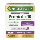 네이처스 바운티 울트라 스트랭스 프로바이오틱 70ct , Nature′s Bounty Ultra Strength Probiotic 10, 70 Capsules