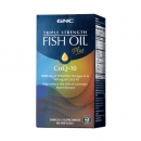 GNC 트리플 스트랭스 피쉬오일 CoQ10 (60 소프트젤), GNC TRIPLE STRENGTH FISH OIL PLUS COQ-10 60 Softgels