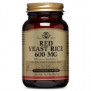 솔가 홍국, 레드 이스트 라이스 60 식물성 캡슐 600mg, Solgar Red Yeast 600mg 60 vegetable caps