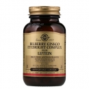 솔가 빌베리 아이브라이트 컴플랙스 플러스 루테인 60캡슐, Solgar Bilberry Ginkgo Eyebright Complex Plus Lutein (60 Vegetable 