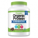 올게인 올가닉 프로틴 파우더 유기농 단백질 프로바이오틱   2.74 lbs 크리미 초콜릿 퍼지 맛 Orgain USDA Organic Plant Protein Powder, 2