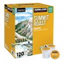 커클랜드 유기농 커피 서밋 미디움 로스트 큐리그 캡슐 120개 Kirkland Signature Coffee Organic Summit Roast K-Cup Pod 120-coun