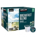 커클랜드 커피 브렉퍼스트 블랜드 큐리그 캡슐 120개, Kirkland Signature Coffee Breakfast Blend Recyclable K-Cup Pods, 120-