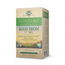솔가 코지 아이언 27 mg 30 베지캡슐 Solgar EARTH SOURCE FOOD Koji Iron 27mg 30 vegecaps