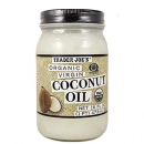 트레이더조 유기농 버진 코코넛 오일 473 ml Trader Joe′s Organic Virgin Coconut Oil 16 fl oz					