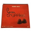 트레이더조 코코아 트러플 250g Cocoa Truffles 8.8 oz