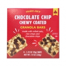 트레이더조 초콜릿 칩 그래놀라 바 6개입 210g Trader Joes Chocolate Chip Chewy Coated Granola Bars 7.4 oz 