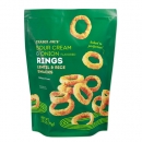 트레이더조 사워크림 어니언링스 스낵 71g Trader Joes Sour cream & Onion rings Snacks 2.5oz 