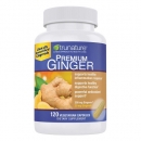 [트루네이쳐] 프리미엄 진저 200mg 120 베지캡슐 Trunature Premium Ginger 200mg 120 Veggie capsules