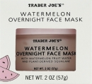트레이더 조 워터멜론 오버나이트 페이스 마스크, 57g Trader Joe′s Watermelon Overnight Face Mask, 2 oz