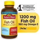 네이처 메이드 피쉬오일 1200mg (300소프트젤), Nature Made Fish Oil 1200 mg 300 Softgels
