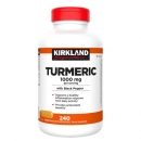 커클랜드 터메릭 강황 1000 mg 240 정 Kirkland Turmeric 1000 mg with Black Pepper 240 Caps 