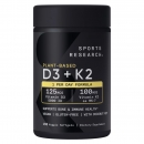 스포츠 리서치  비타민D3+K2, 베지 소프트젤 160정 Sports Research Vitamin D3 + K2 160 Veggie Softgels