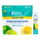 리퀴드 아이브이 하이드레이션 멀티플라이어 레몬 라임 무설탕 24개입 (384g) Liquid IV Hydration Multiplier Lemon Lime Sugar Free 24